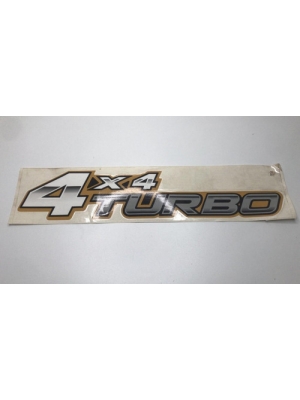 Letreiro Hilux 4x4 Turbo