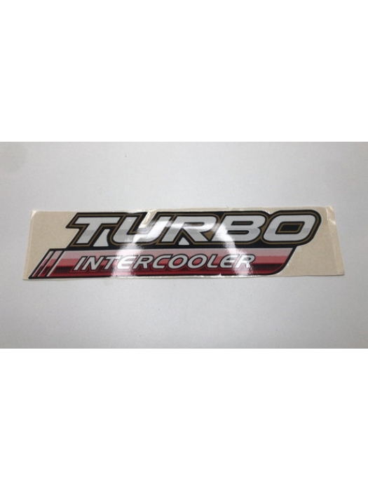 Letreiro Turbo Intercooler Hilux 2009