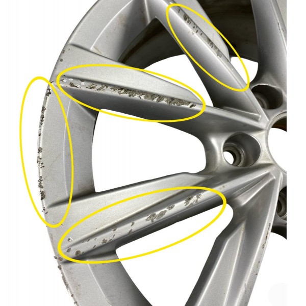 Roda Aro 17 Volkswagen Tiguan 2012 A 2017 Furação 5x112mm
