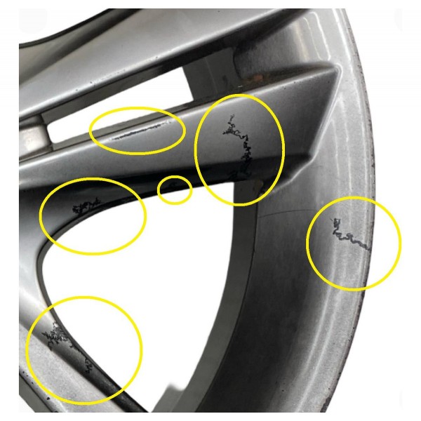 Roda Aro 18 Ssangyong Korando 2010 A 2013 Furação 5x112 Mm