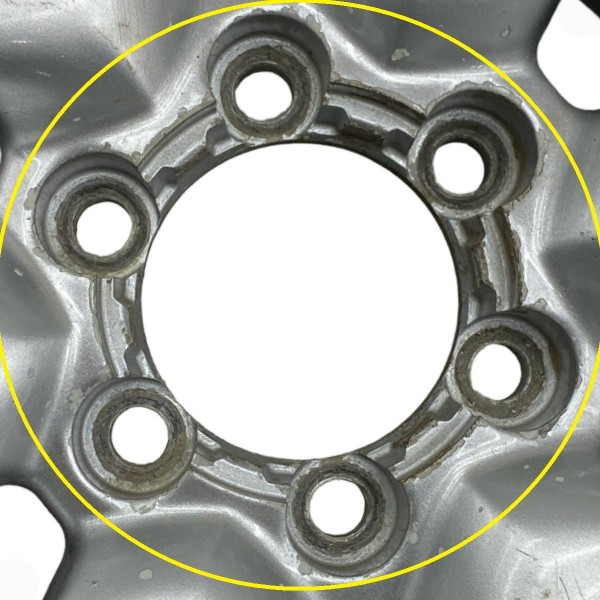Roda Aro 15 Toyota Hilux 2006 A 2008 Furação 6x139,7 Mm