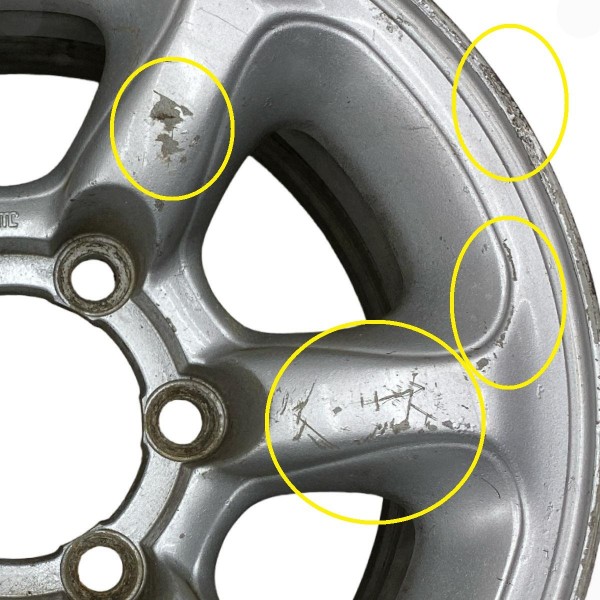 Roda Aro 15 Pajero Gls B 1995 1996 A 2000 Furação 6x139mm