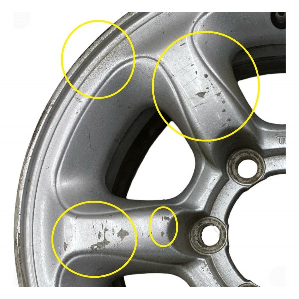 Roda Aro 15 Pajero Gls B 1995 1996 A 2000 Furação 6x139mm