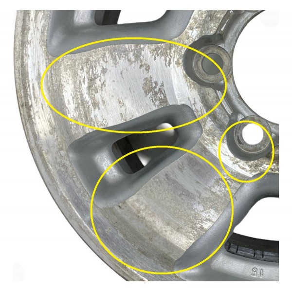 Roda Aro 15 Toyota Hilux Sw4 1997 A 2002 Furação 6x139mm