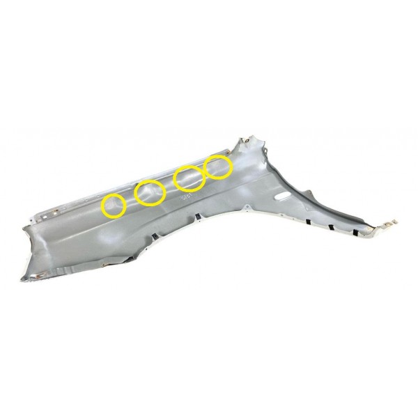 Paralama Branco Dianteiro Direito L200 2004 2005 2006 A 2012