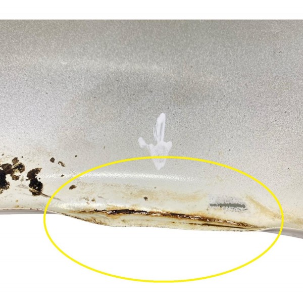 Paralama Branco Dianteiro Esquerdo Kia Sportage 1998 A 2004