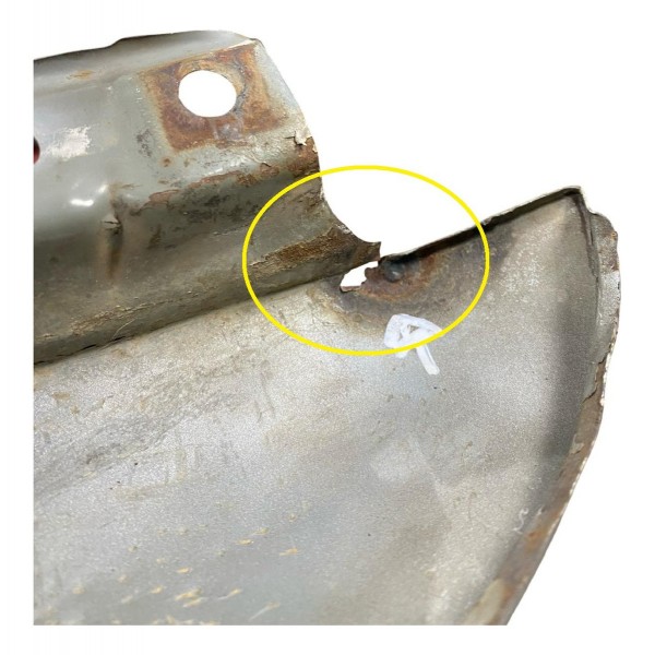 Paralama Lado Esquerdo Hilux 1997 1998 1999 A 2000 Prata