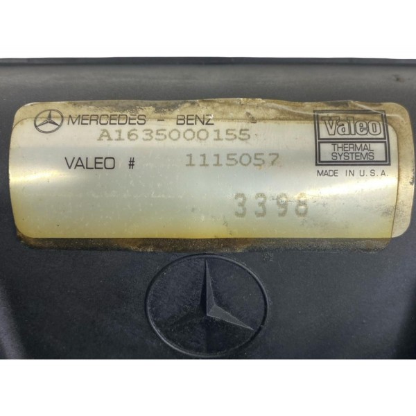 Eletroventilador Radiador Mercedes Benz Ml320 2001 A 2009