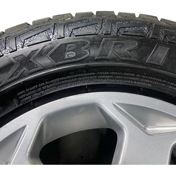 Jogo Roda Aro 17 Prata Mitsubishi Pajero Sport Pneu Xbri