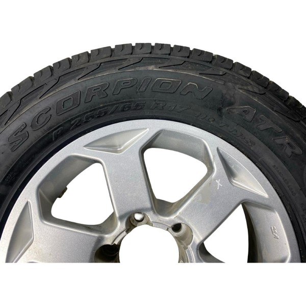 Roda Com Pneu Pirelli 255/65 R17 110t Pajero Sport Ca310098