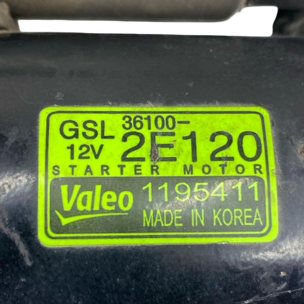 Motor Arranque Kia Sportage 2.0 Hyundai Ix35 2.0 1195411