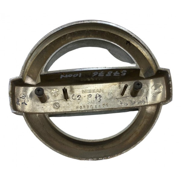 Emblema Logo Grade Dianteira Nissan Frontier 2008 A 2016 Emblema Logo Grade Dianteira Nissan Frontier 2008 A 2016