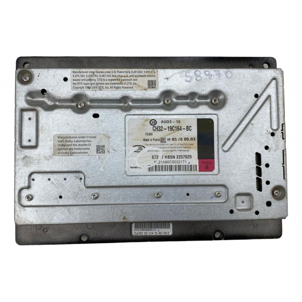 Módulo Amplificador Som Land Rover Discovery 4 2010 A 2015