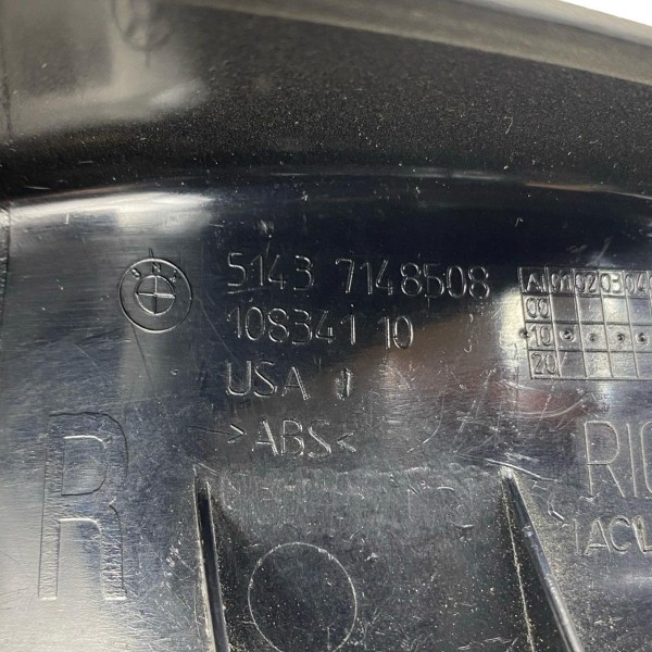 Acabamento Coluna Inferior Diant. Direita Bmw X6 2008 A 2013 Acabamento Coluna Inferior Diant. Direita Bmw X6 2008 A 2013