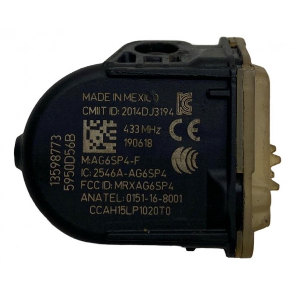 Sensor Pressão Pneu S10 Trailblazer 2016 A 2020 13598773 Sensor Pressão Pneu S10 Trailblazer 2016 A 2020 13598773