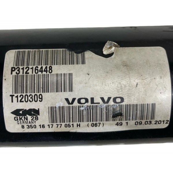 Semi Eixo Dianteiro Direito Volvo Xc60 T5 2009 2010 A 2013 Semi Eixo Dianteiro Direito Volvo Xc60 T5 2009 2010 A 2013