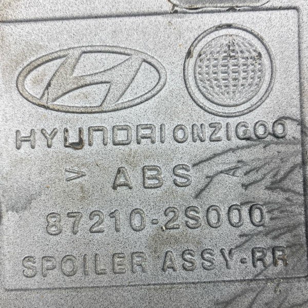 Aerofólio Spoiler Tampa Traseira Ix35 2010 A 2016 872102s000 Aerofólio Spoiler Tampa Traseira Ix35 2010 A 2016 872102s000