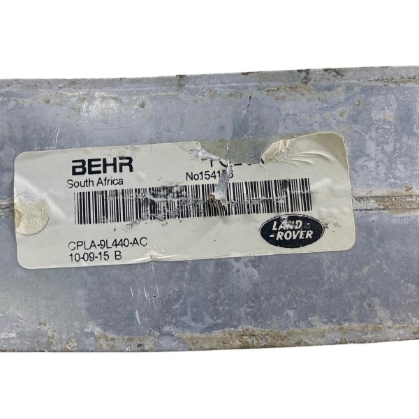 Intercooler Range Rover Sport 4.4 V8 2014 A 2022 Cpla9l440ac