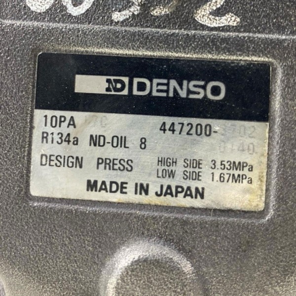 Compressor Ar Condicionado Hilux Sw4 Gasolina 1997 A 2002