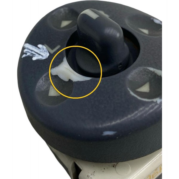 Comando Retrovisor Elétrico Chevrolet Blazer S10 1996 A 2011