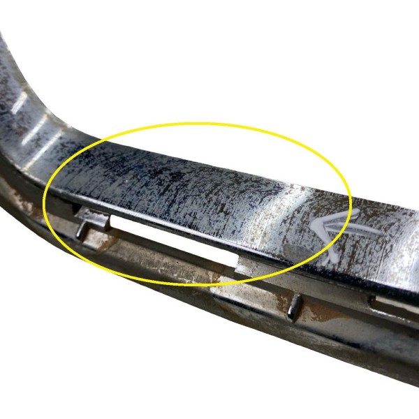 Friso Grade Frontal Lado Esquerdo Pajero Tr4 2002 A 2012