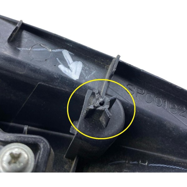 Acabamento Interno Retrovisor Esquerdo Outlander 2007 A 2013