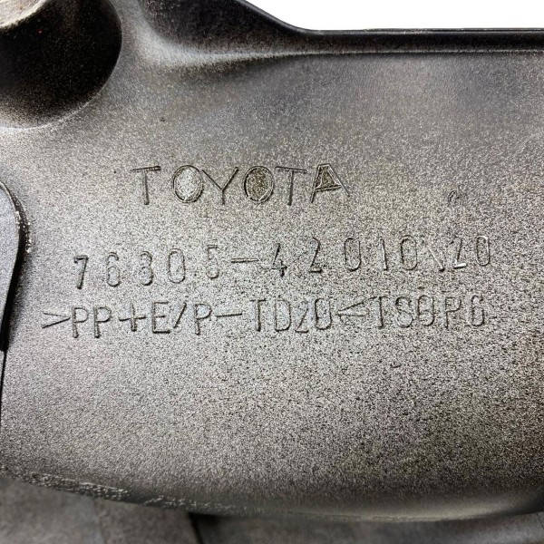 Moldura Direit Tampa Traseira Estepe Toyota Rav4 2006 A 2011