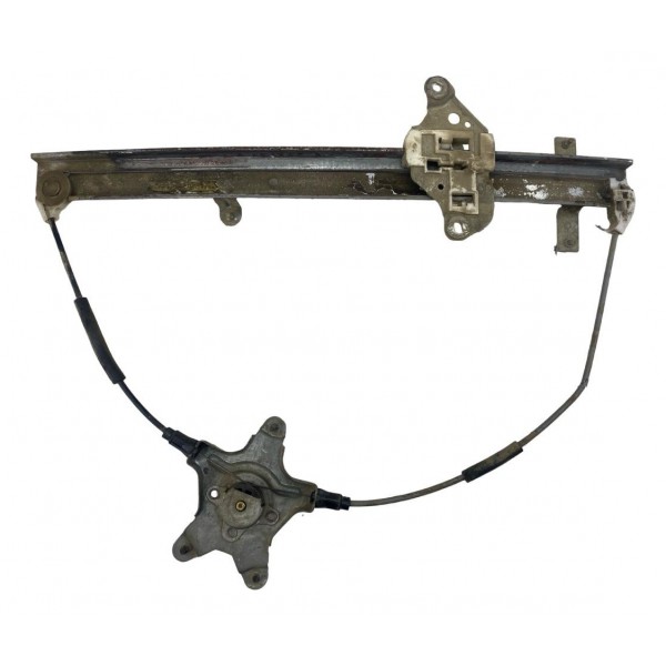 Máquina Vidro Manual Dianteira Esquerda Frontier 2002 A 2007