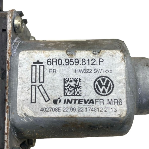 Máquina Vidro Traseira Direita Volkswagen Amarok 2010 A 2020