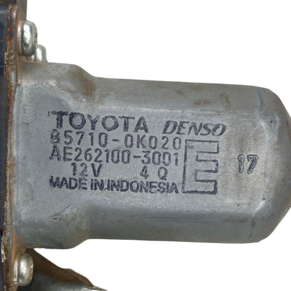 Máquina Vidro Traseira Esquerda Toyota Hilux 2005 A 2015