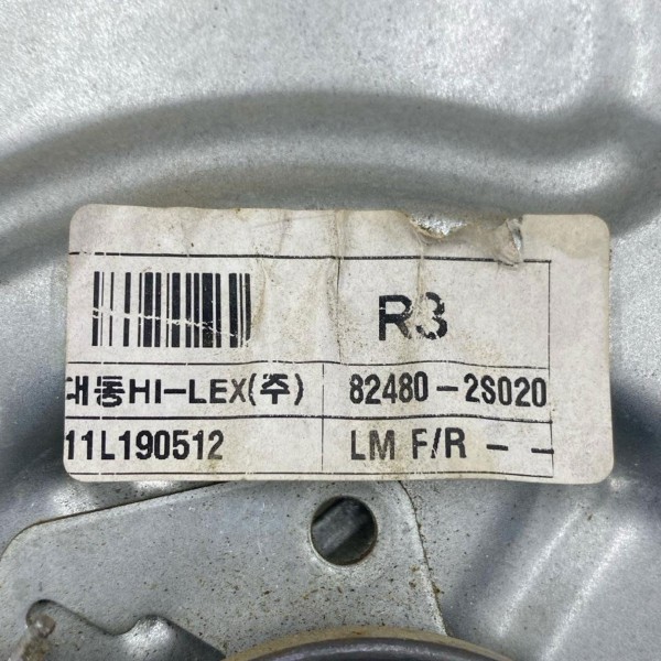 Máquina Vidro Dianteira Direita Hyundai Ix35 2010 A 2016