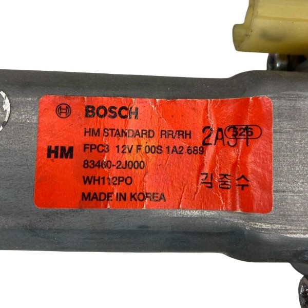 Máquina Vidro Traseira Direita Kia Mohave 2008 A 2012