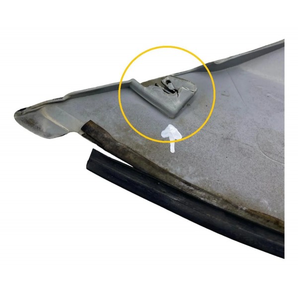 Aplique Paralamas Preto Diant. Esquerdo Pajero Full 01 A 07