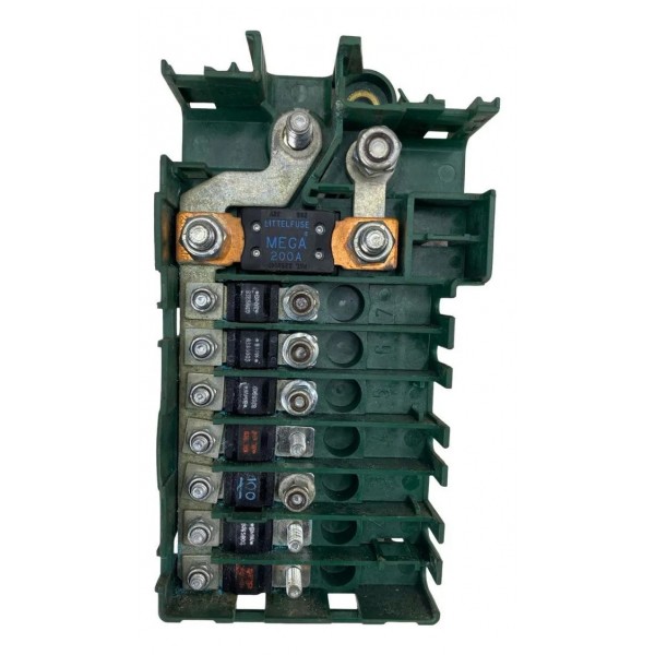 Placa Caixa Fusível Polo Positivo Bmw X5 3.0 2000 A 2006