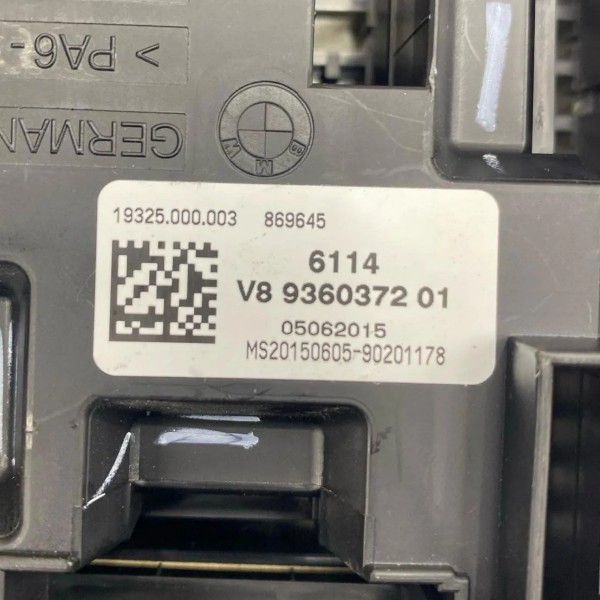 Painel Relé Caixa Fusível Bmw X5 X6 2014 A 2018 B010155400