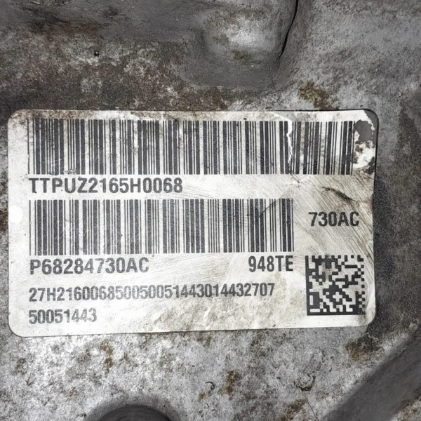 Caixa Cambio Automático Renegade Toro Diesel 2016 A 2022