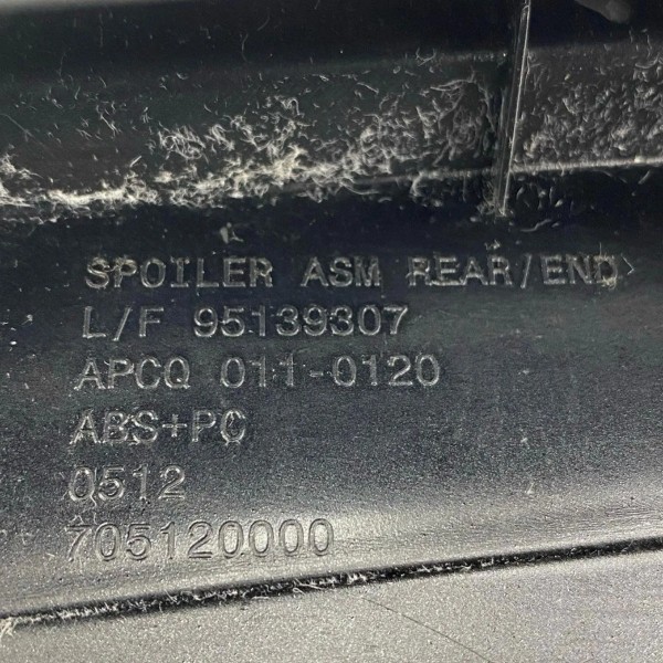 Aerofólio Tampa Traseira Chevrolet Tracker 2013 2014 A 2021