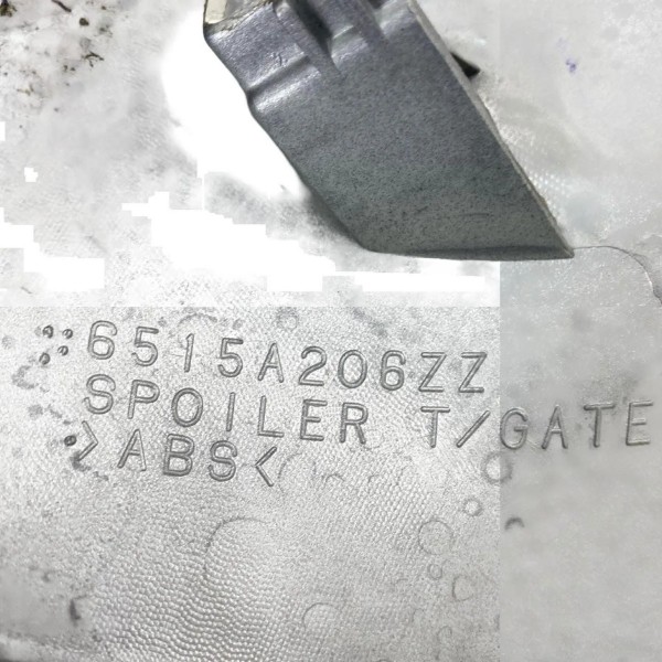 Aerofólio Tampa Traseira Mitsubishi Asx 2010 2011 A 2015