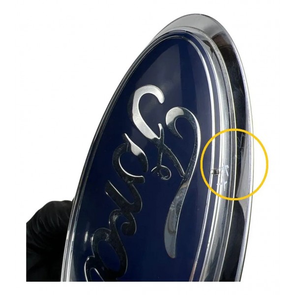 Emblema Suporte Câmera De Ré Ford Ranger 2013/2020 C/detalhe